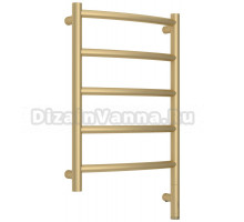 Полотенцесушитель электрический Сунержа Галант 3.1 022-6001-6040 70x45 см, подключение справа, матовая шампань, лесенка