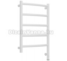 Полотенцесушитель электрический Сунержа Галант 3.1 30-6001-6040 70x45 см, подключение справа, матовый белый, лесенка