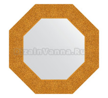 Зеркало Evoform Octagon BY 3799 56 чеканка золотая, в багетной раме