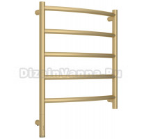 Полотенцесушитель электрический Сунержа Галант 3.1 022-6000-6050 70x55 см, подключение слева, матовая шампань, лесенка