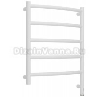 Полотенцесушитель электрический Сунержа Галант 3.1 30-6001-6050 70x55 см, подключение справа, матовый белый, лесенка