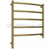Полотенцесушитель электрический Сунержа Галант 3.1 051-6000-6060 70x65 см, подключение слева, состаренная латунь, лесенка