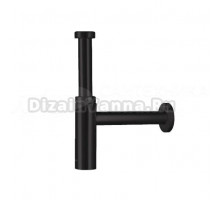 Сифон для раковины Hansgrohe Flowstar S 52105670 32 мм, бутылочный, матовый черный