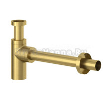 Сифон для раковины Kludi 10020N0-00 32 мм, бутылочный, брашированное золото