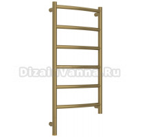 Полотенцесушитель электрический Сунержа Галант 3.1 32-6000-8040 90x45 см, подключение слева, золотой шелк, лесенка
