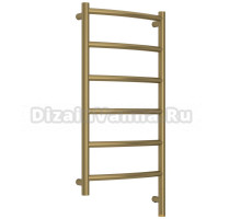 Полотенцесушитель электрический Сунержа Галант 3.1 32-6001-8040 90x45 см, подключение справа, золотой шелк, лесенка