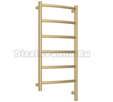 Полотенцесушитель электрический Сунержа Галант 3.1 022-6001-8040 90x45 см, подключение справа, матовая шампань, лесенка