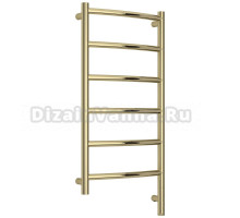 Полотенцесушитель электрический Сунержа Галант 3.1 020-6001-8040 90x45 см, подключение справа, шампань, лесенка