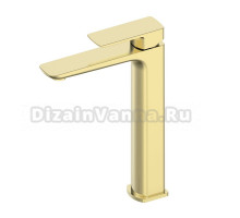 Смеситель для раковины Oliveeka D OL-239003-BG золотой матовый