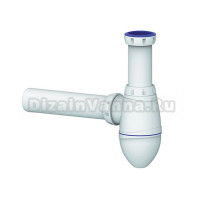 Сифон для раковины Unicorn 533256 40 мм, бутылочный, белый