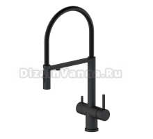 Смеситель для кухни Oliveeka K OL-458009-MB черный матовый