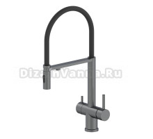 Смеситель для кухни Oliveeka K OL-458009-BGM матовый оружейный металл