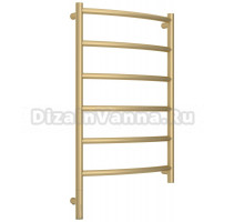 Полотенцесушитель электрический Сунержа Галант 3.1 022-6000-8050 90x55 см, подключение слева, матовое золото, лесенка