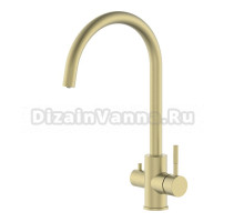 Смеситель для кухни Oliveeka KS OL-458022-BG золотой матовый