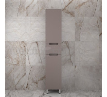 Шкаф-пенал для ванной Style Line Матис 36 Plus напольный, тауп темный