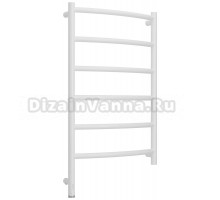 Полотенцесушитель электрический Сунержа Галант 3.1 30-6000-8050 90x55 см, подключение слева, матовый белый, лесенка
