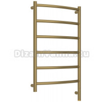 Полотенцесушитель электрический Сунержа Галант 3.1 32-6001-8050 90x55 см, подключение справа, золотой шелк, лесенка