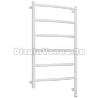 Полотенцесушитель электрический Сунержа Галант 3.1 30-6001-8050 90x55 см, подключение справа, матовый белый, лесенка