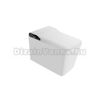 Умный унитаз напольный Grossman Смарт GR-PR-5701 глянцевый белый