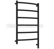 Полотенцесушитель электрический Сунержа Галант 3.1 15-6001-8050 90x55 см, подключение справа, темный титан муар, лесенка