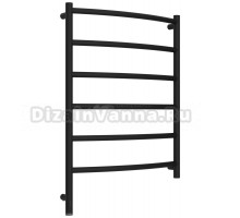 Полотенцесушитель электрический Сунержа Галант 3.1 15-6000-8060 90x65 см, подключение слева, темный титан муар, лесенка