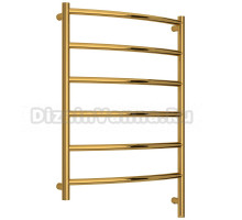 Полотенцесушитель электрический Сунержа Галант 3.1 03-6001-8060 90x65 см, подключение справа, золото, лесенка