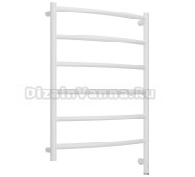 Полотенцесушитель электрический Сунержа Галант 3.1 30-6001-8060 90x65 см, подключение справа, матовый белый, лесенка