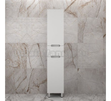 Шкаф-пенал для ванной Style Line Матис 36 Plus напольный, белый