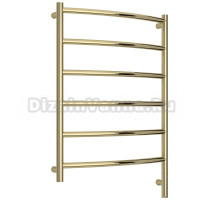 Полотенцесушитель электрический Сунержа Галант 3.1 020-6001-8060 90x65 см, подключение справа, шампань, лесенка