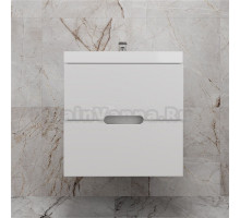 Тумба под раковину без столешницы Style Line Матис 60 подвесная, белая матовая