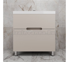 Тумба под раковину без столешницы Style Line Матис 80 напольная, крем