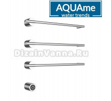 Полотенцесушитель электрический AQUAme встраиваемый c терморегуляторм AQM3143CR