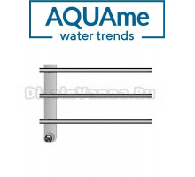 Полотенцесушитель электрический AQUAme с терморегулятором AQM3113CR