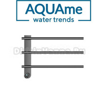 Полотенцесушитель электрический AQUAme с терморегулятором AQM3113GM