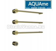 Полотенцесушитель электрический AQUAme встраиваемый c терморегуляторм AQM3143BG