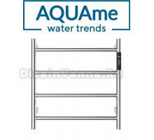 Полотенцесушитель электрический AQUAme с терморегулятором AQM3124CR
