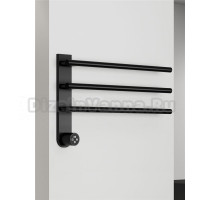 Полотенцесушитель электрический AQUAme с терморегулятором AQM3113MB