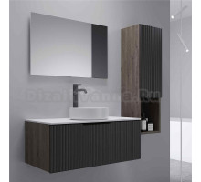 Мебель для ванной комнаты ЗОВ Кито Флавио 100 подвесная, со столешницей, лиони pet