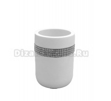 Стакан для зубных щеток Ridder Piara 2178101 белый