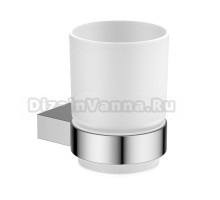 Стакан для ванной Timo Luiro 18531/00 настенный, хром, стеклянный