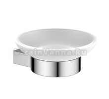 Мыльница Timo Luiro 18521/00 настенная, стеклянная, хром