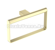 Держатель для полотенец Timo Luiro 18550/17 матовое золото, кольцо