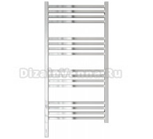 Полотенцесушитель электрический Сунержа Модус 3.1 00-5900-1050 110x55 см, подключение слева, без покрытия, лесенка