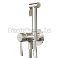 Гигиенический душ Splendy Joy JO219YU1KLNB со смесителем, С ВНУТРЕННЕЙ ЧАСТЬЮ, брашированный никель