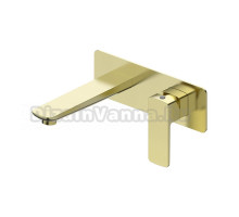 Смеситель для раковины Oliveeka D OL-869003-BG С ВНУТРЕННЕЙ ЧАСТЬЮ, золотой матовый