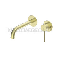 Смеситель для раковины Oliveeka Y OL-88869017-BG С ВНУТРЕННЕЙ ЧАСТЬЮ, золотой матовый