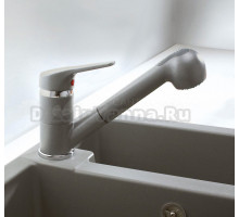 Смеситель для кухни ALVEUS AM 20-PS A06 ALUMINIUM,