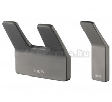 Набор Крючок IDDIS Slide SLIGM20i41 двойной, графитовый + Крючок SLIGM10i41 одинарный, графитовый