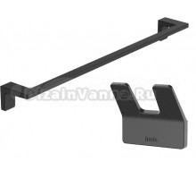 Набор Полотенцедержатель IDDIS Slide SLIBS10i49 одинарный + Крючок SLIBS20i41 двойной