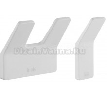 Набор Крючок IDDIS Slide SLIWT10i41 одинарный, белый + Крючок SLIWT20i41 двойной, белый